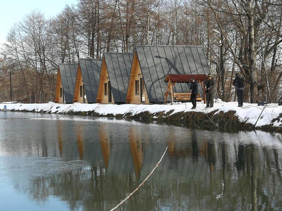 Pastravaria Zavoi Valea Danului Esterno foto